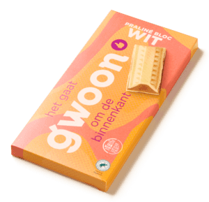 Witte chocolade praliné