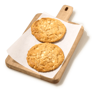 Cookie puck witte chocolade amandel