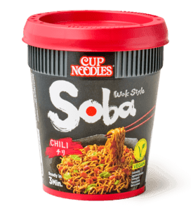 Soba cup noedels chili