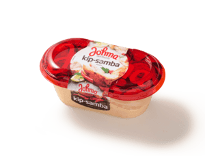 Pittige kip-sambasalade