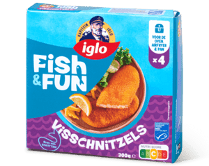 Kapitein klassiekers visschnitzels