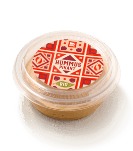 Bio hummus pikant