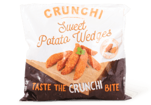 Zoete aardappel partjes