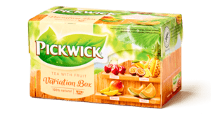 Oranje fruitvariatie thee