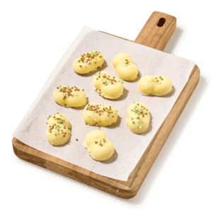 Slagroomtruffels wit kaneel crisp