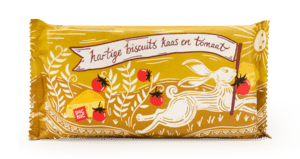 Hartige biscuit kaas tomaat