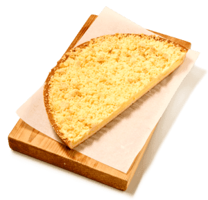 Roomkruimelvlaai half