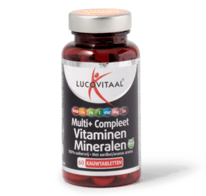 Multi+ vitaminen & mineralen compleet kauwtabletten