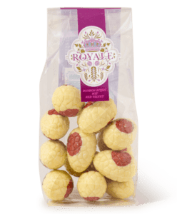 Bonbon eitjes wit red velvet