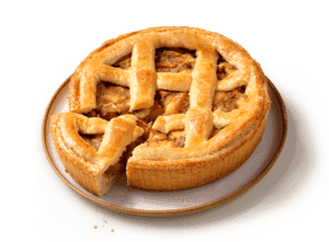 Roomboter-appeltaartje