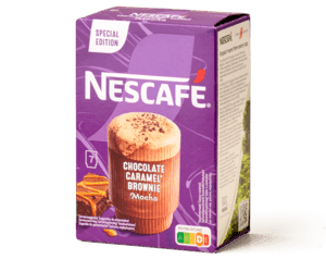 Chocolate caramel brownie mocha