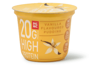High protein pudding vanille