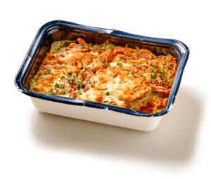 Witlofschotel met beenham en kaas