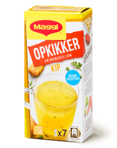 Opkikker drinkbouillon kip
