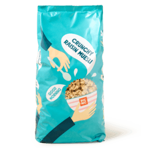 Krokante muesli rozijnen