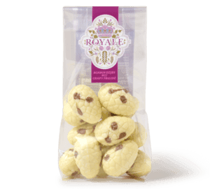 Bonbon eitjes wit crispy praliné