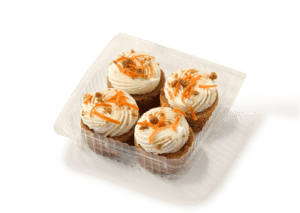 Mini slofjes carrot cake