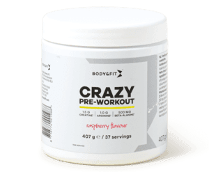 Crazy pre-workout raspberry