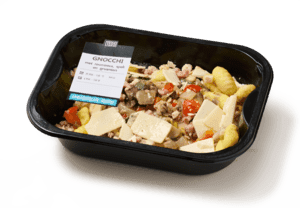 Gnocchi met spekjes in roomsaus