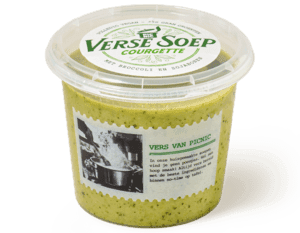 Verse vegan courgettesoep