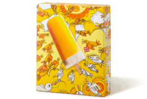 Sinaasappel & vanille ijsjes