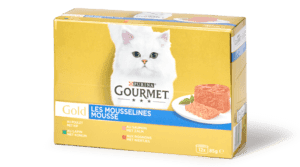 Gold mousse vlees & vis