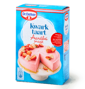 Kwarktaartmix aardbei