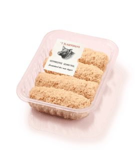 Gepaneerde gehaktrol