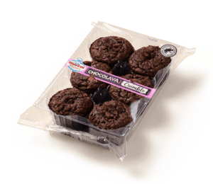 Choco lava crumble muffins