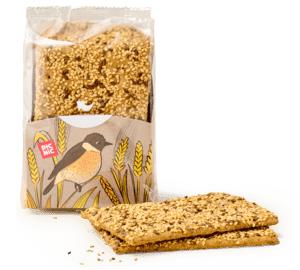 Stevige crackers volkoren