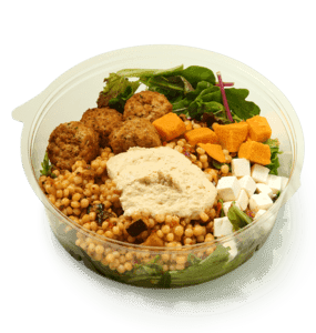 Fruity Pack parelcouscoussalade met falafel