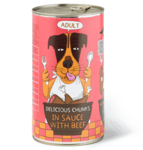 Brokjes in saus rund