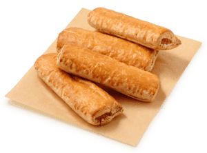 Saucijzenbroodje afbak