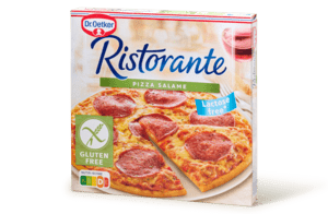 Pizza salami glutenvrij