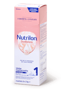 Zuigelingenmelk duobalans 1 zakjes