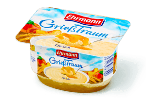 Griesmeel toetje met verrassingssmaak