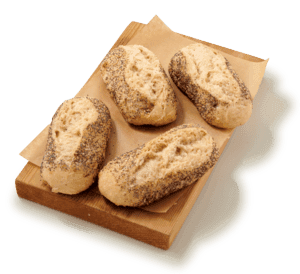 Crispy spelt tarwe pistolets