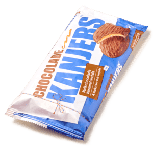 Melkchocolade karamel wafels