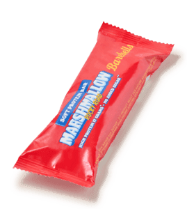 Soft marshmallow rocky road