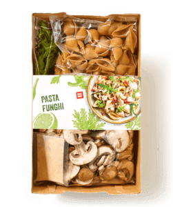 Verspakket pasta funghi