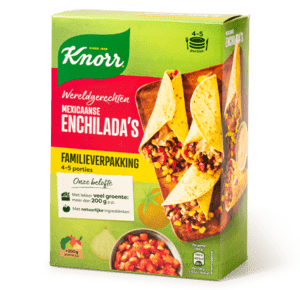 Mexicaanse enchilada's familieverpakking