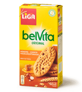 BelVita Koekjes Honing & Hazelnoot 6x
