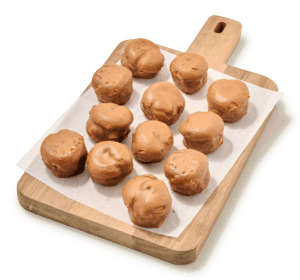 Salted caramel slagroomsoesjes