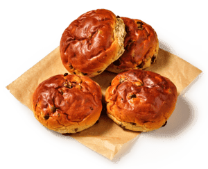 Grote rozijnenbollen