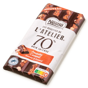 70% Puur amandel karamel