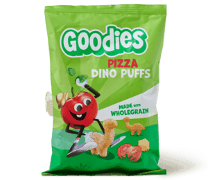 Kids snack llama puffs pizza