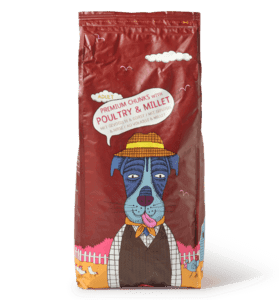 Premium brokken met gevogelte en gierst