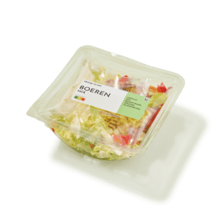 Groene salade boeren