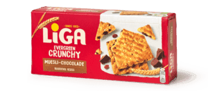 EverGreen Crunchy Koekjes Muesli & Chocolade 6x