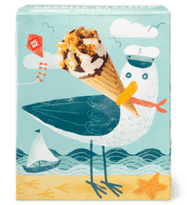 Vanille & karamel cornets